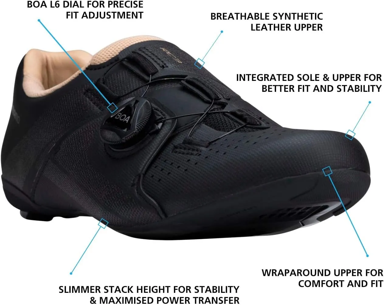 SHIMANO SH-RC300 Value-Packed Road Cycling Shoe