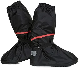 Shoe Covers,Women Men Non-slip Waterproof Zipper Rain Snow Shoes Boots Covers Reusable for Outdoor Camping Fishing Cycling Riding Bike Motorcycle Rain Suit Shoe Cover Protective Gear Travel Overshoes