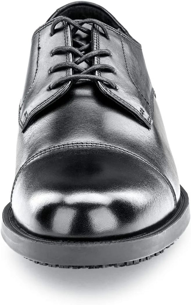 Shoes for Crews Dress Shoes for Men, Men’s Oxfords, Zapatos De Vestir para Hombre, Slip Resistant, Brown or Black