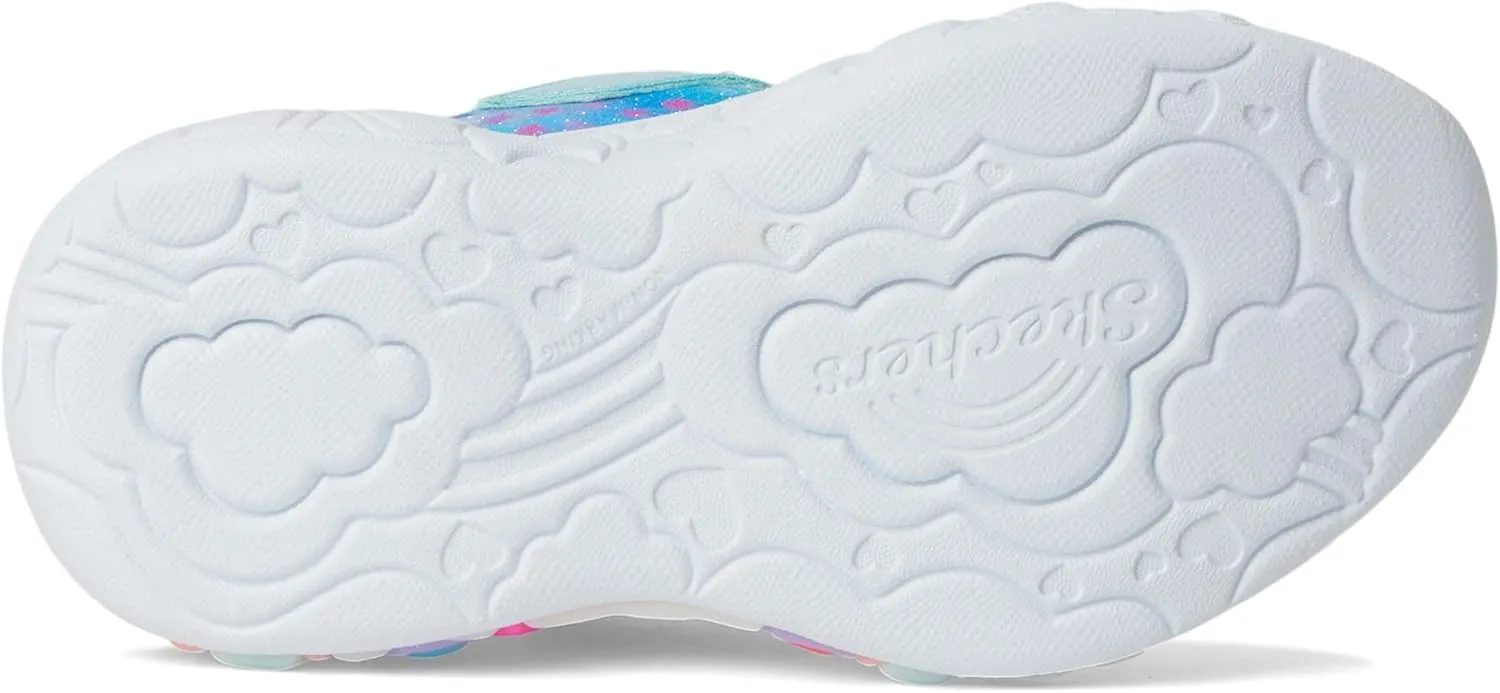 SKECHERS Girl's Eternal Heart Lights Sneaker