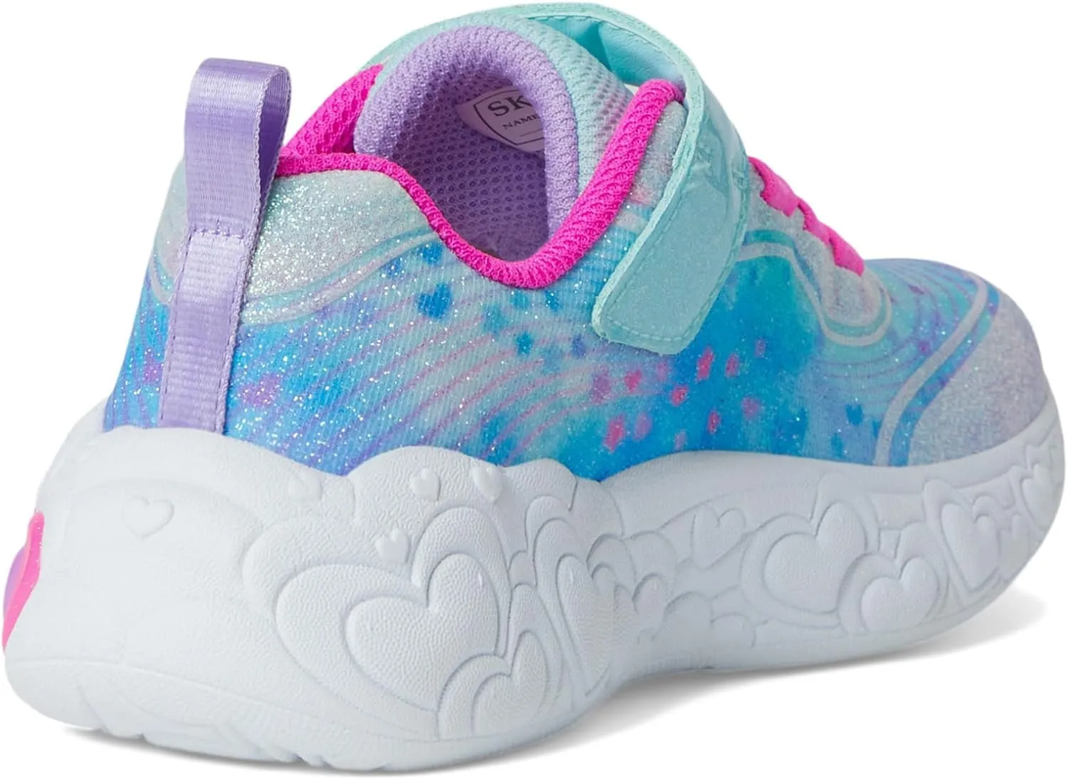 SKECHERS Girl's Eternal Heart Lights Sneaker