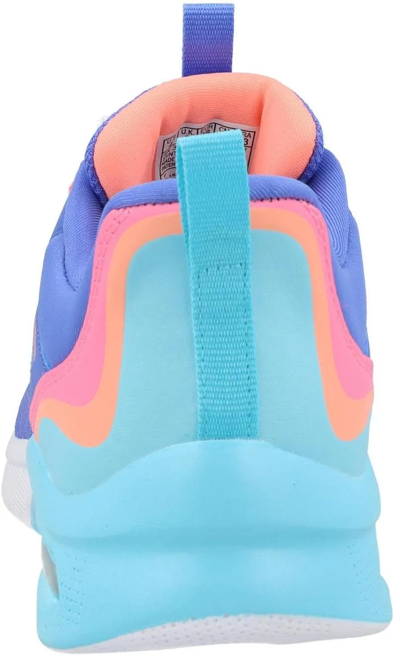 Skechers Girl's Microspec Max-Color Trifecta Sneaker