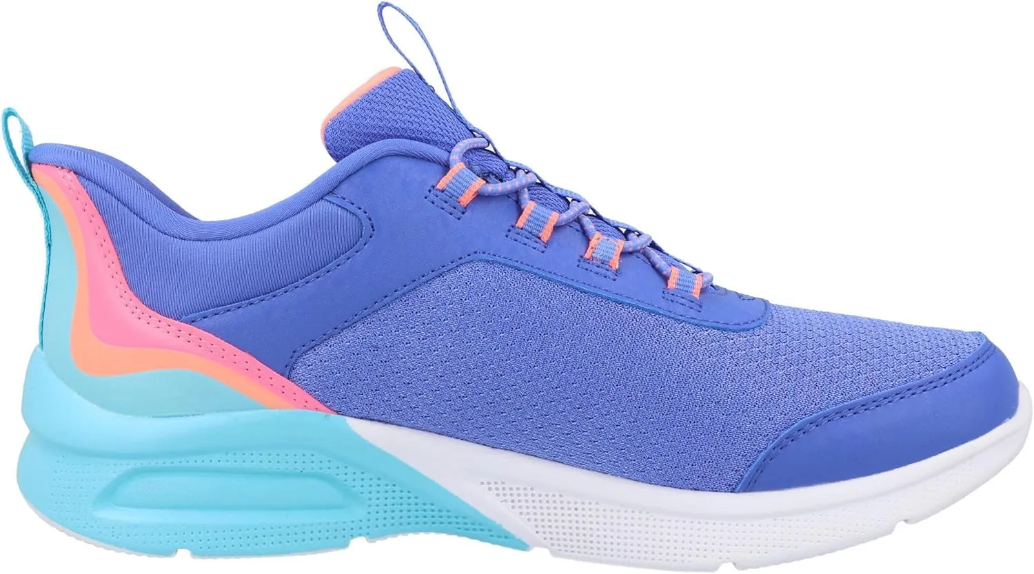 Skechers Girl's Microspec Max-Color Trifecta Sneaker
