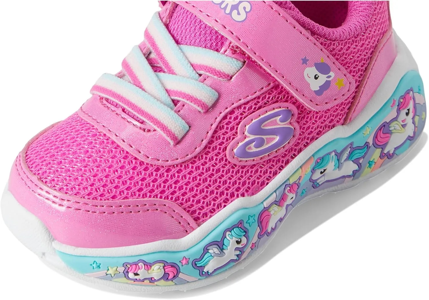 SKECHERS Girl's Play Scene-Fun Squad Sneaker