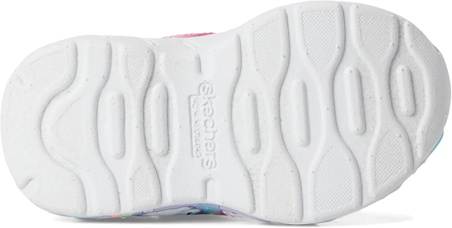SKECHERS Girl's Play Scene-Fun Squad Sneaker