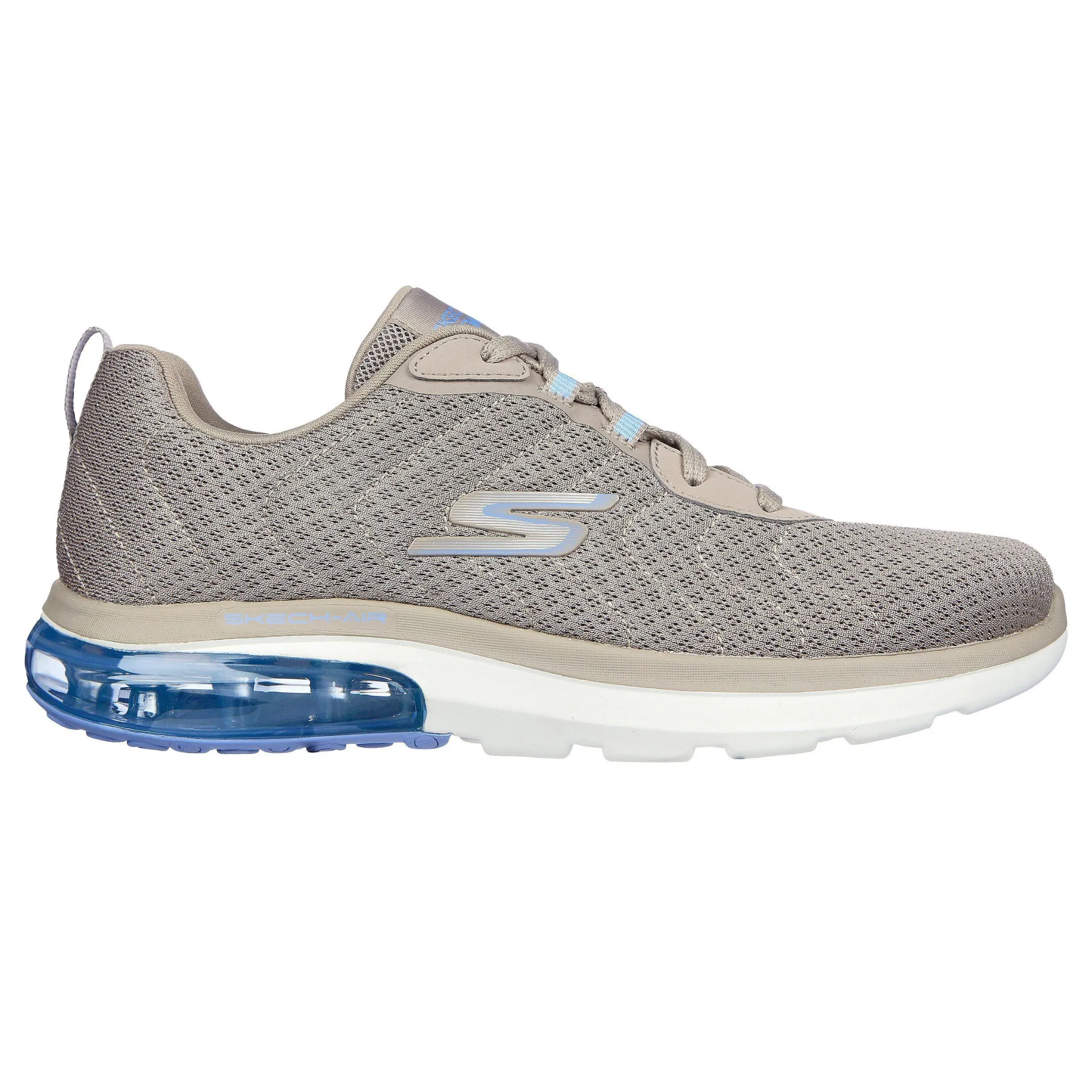 Skechers Ladies Go Walk Air 2.0 - Dynamic Virtue - Taupe/Blue
