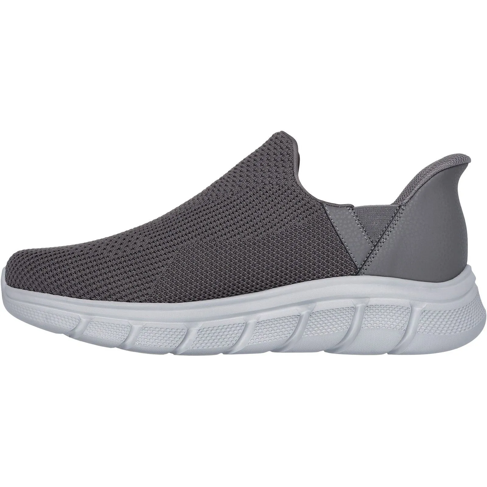Skechers Men's BOBS Sport B Flex Resilient Trainers in Grey