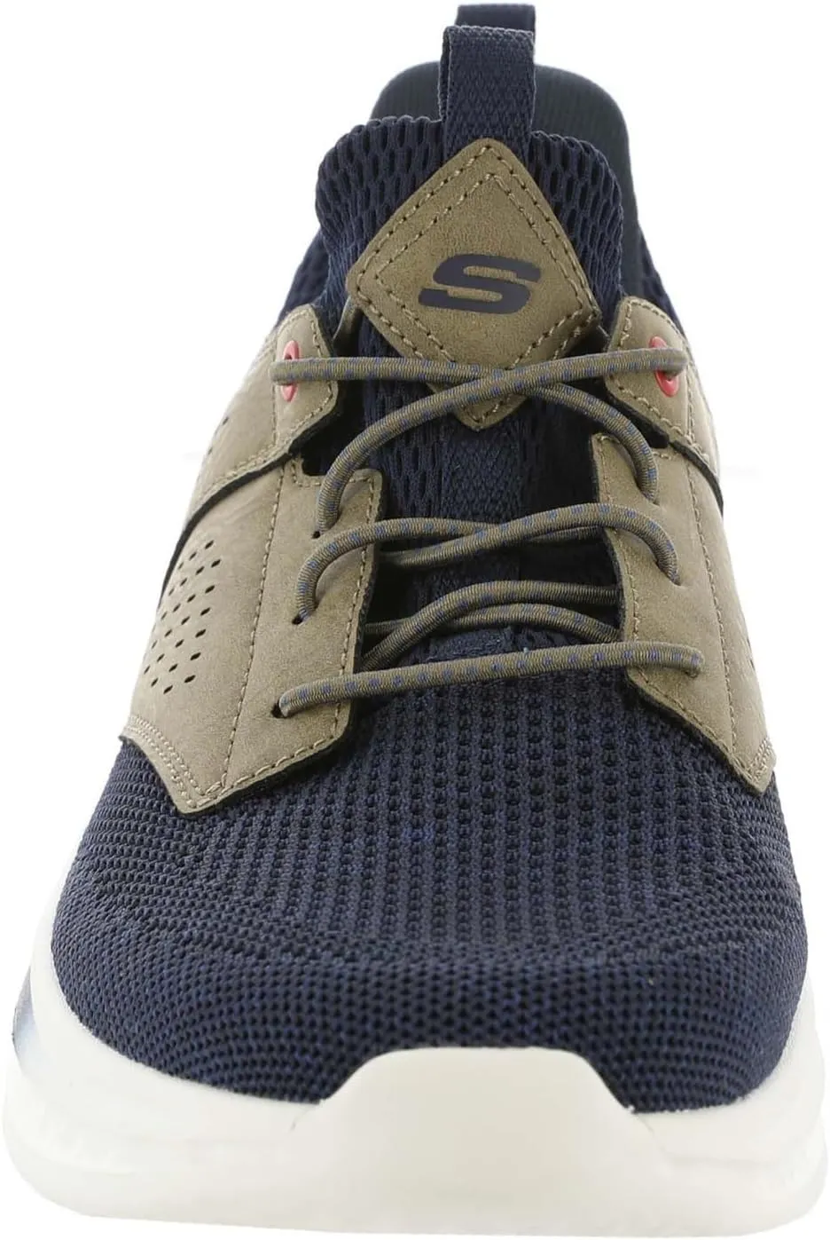 Skechers Men's Slade-Breyer 210892 Knitted Mesh Bungee Lace W/Quarter Cage Slip On