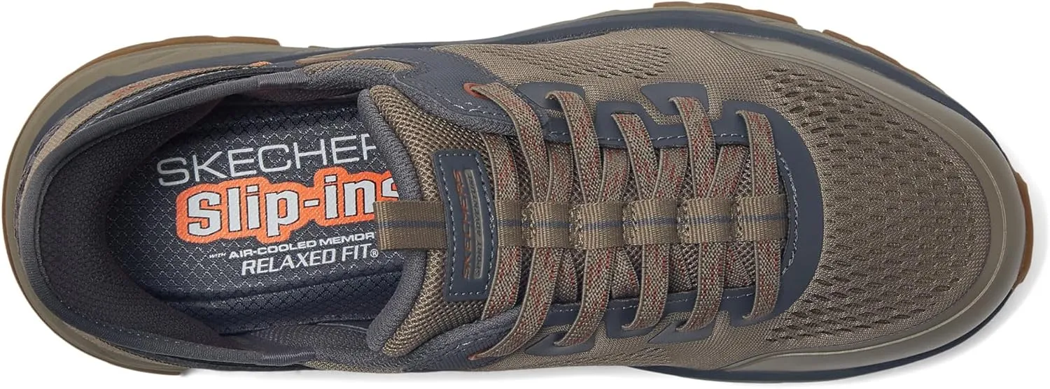 Skechers Men's Slip-ins Relaxed Fit: D'lux Journey-Switch Stitch Slip-on Sneakers