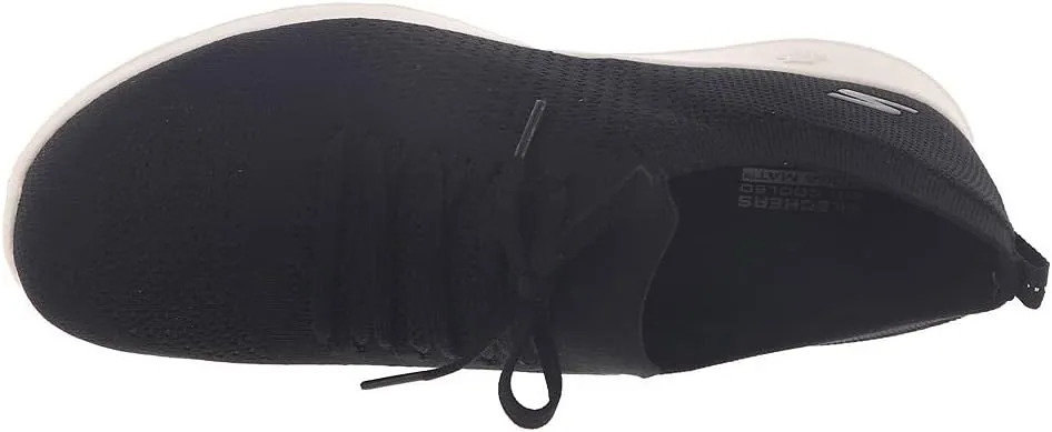 Skechers Performance Women's Go Walk Joy Faux Tie Slip-On Sneaker Walking Shoes