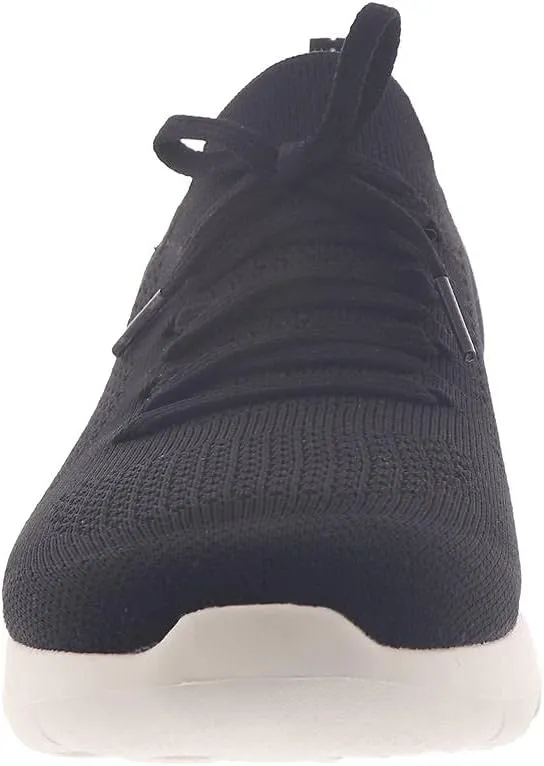 Skechers Performance Women's Go Walk Joy Faux Tie Slip-On Sneaker Walking Shoes