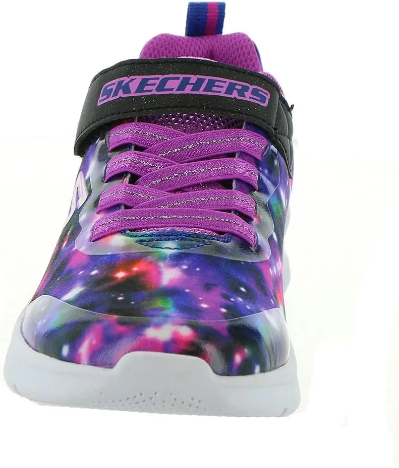 Skechers Unisex-Child Microspec Max-Spiral Galaxy Sneaker