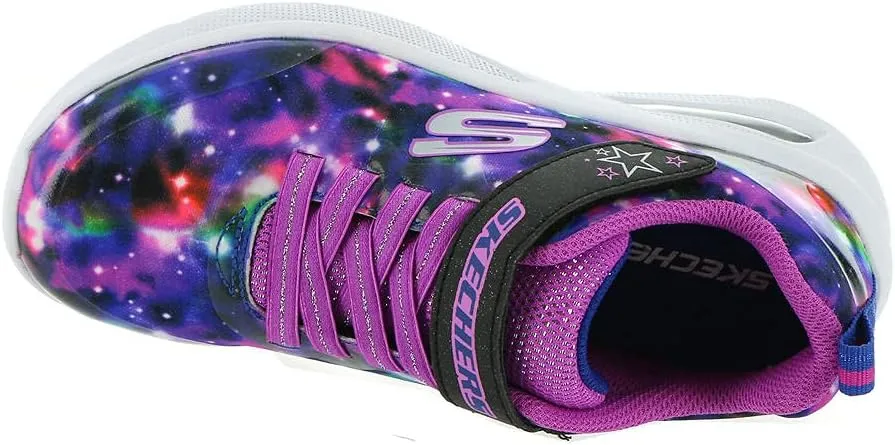 Skechers Unisex-Child Microspec Max-Spiral Galaxy Sneaker