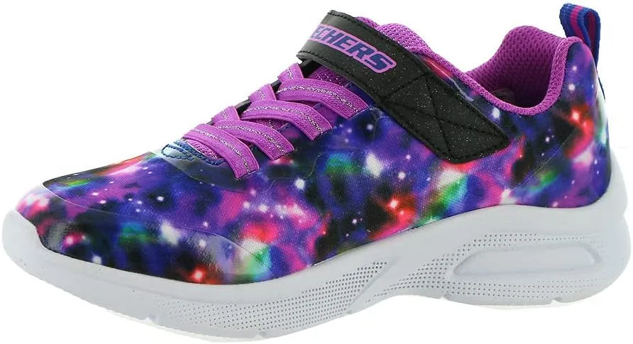 Skechers Unisex-Child Microspec Max-Spiral Galaxy Sneaker