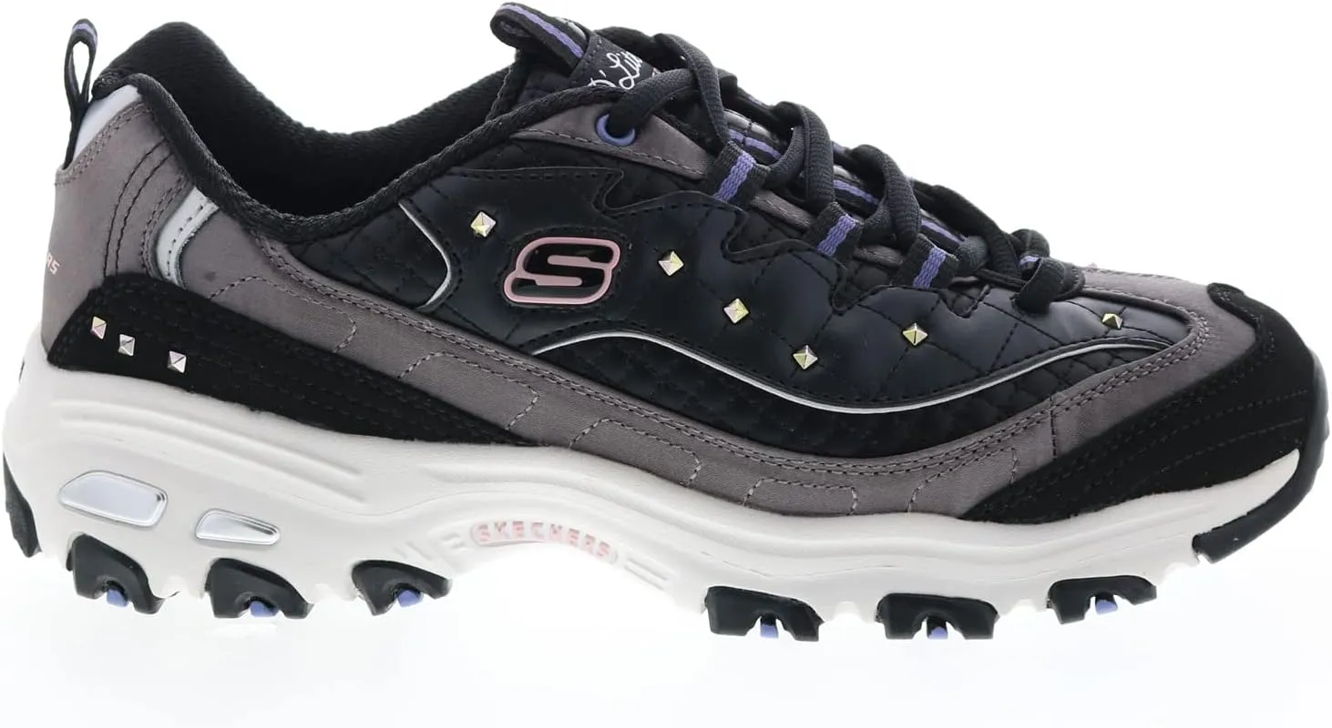 Skechers Women's D'Lites Fresh Start Memory Foam Lace-up Sneaker Fashion