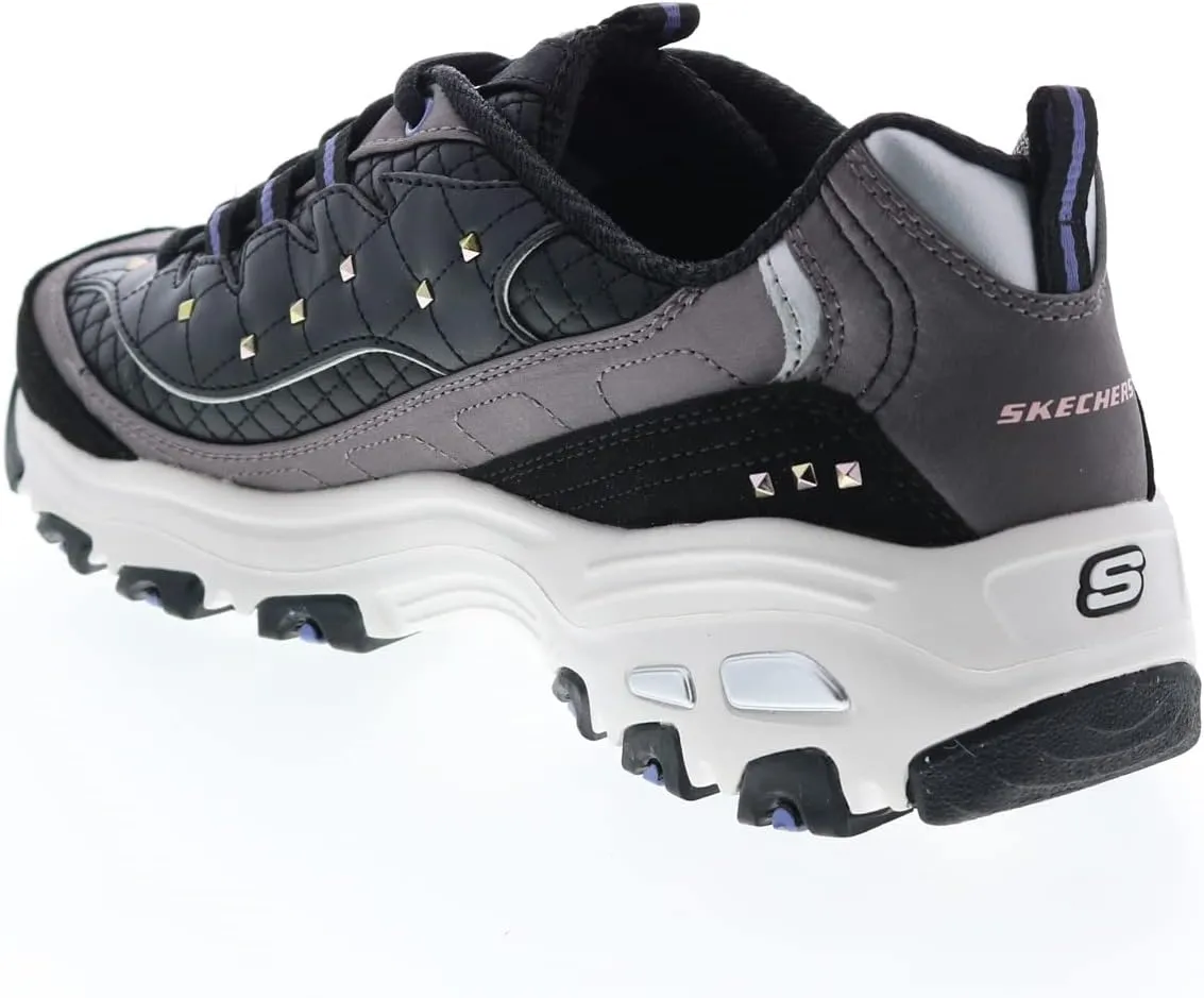 Skechers Women's D'Lites Fresh Start Memory Foam Lace-up Sneaker Fashion