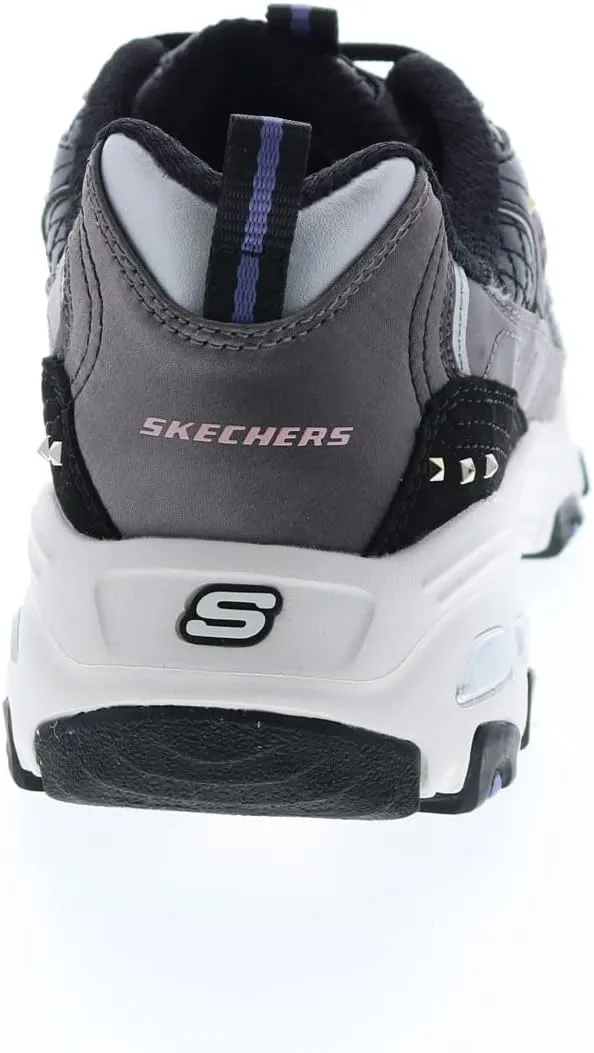 Skechers Women's D'Lites Fresh Start Memory Foam Lace-up Sneaker Fashion