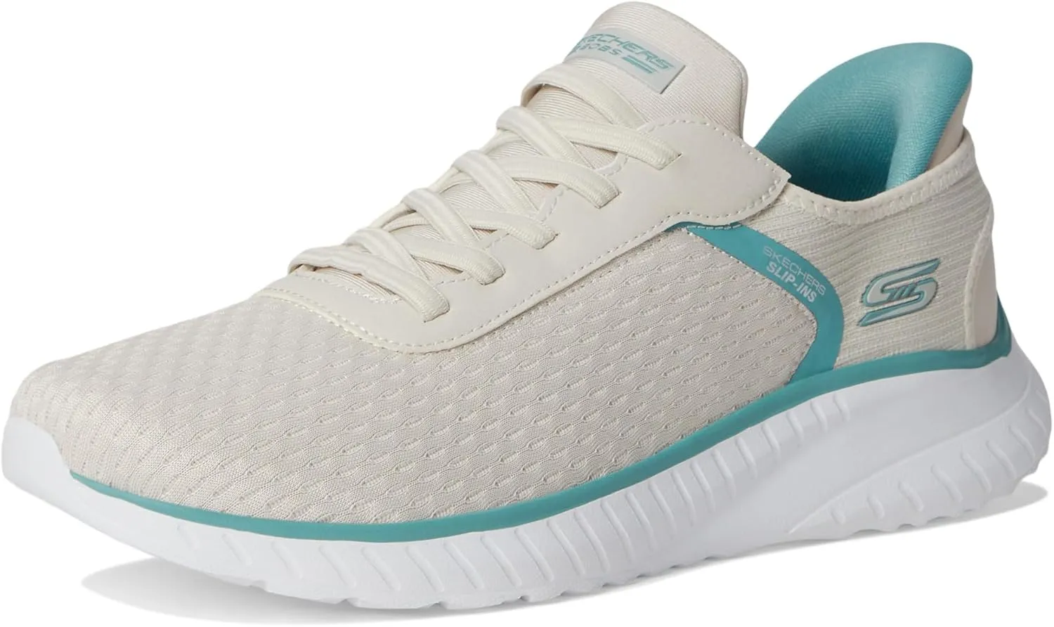 Skechers Women's Hands Free Slip-ins Squad Chaos-Stroke of Luck Sneaker