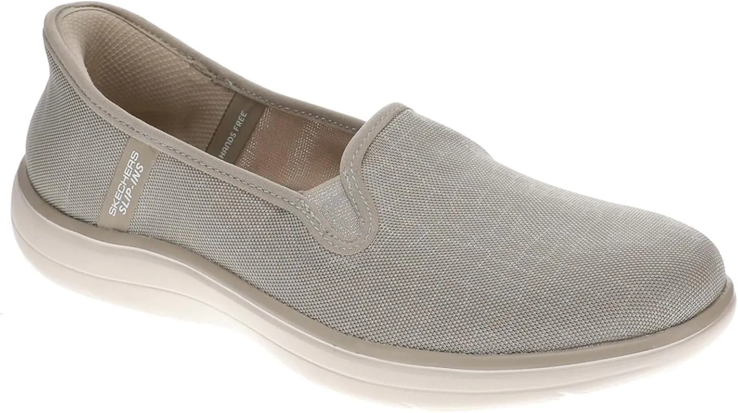 Skechers Women's On-The-go Flex-Radiant Snake Print Skimmer Hands Free Slip-ins Loafer Flat