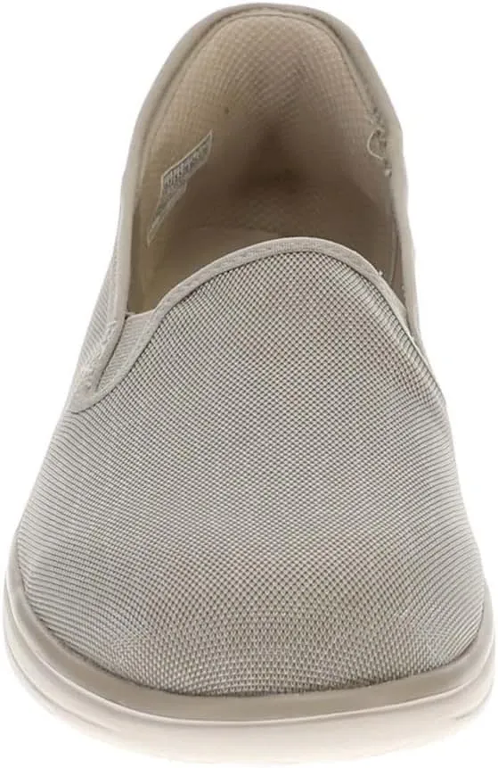 Skechers Women's On-The-go Flex-Radiant Snake Print Skimmer Hands Free Slip-ins Loafer Flat
