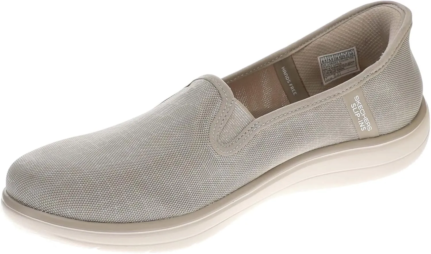 Skechers Women's On-The-go Flex-Radiant Snake Print Skimmer Hands Free Slip-ins Loafer Flat