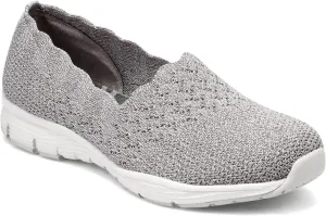 Skechers Women's Seager - Stat - Scalloped Collar, Engineered Skech-Knit Slip-on - Classic Fit