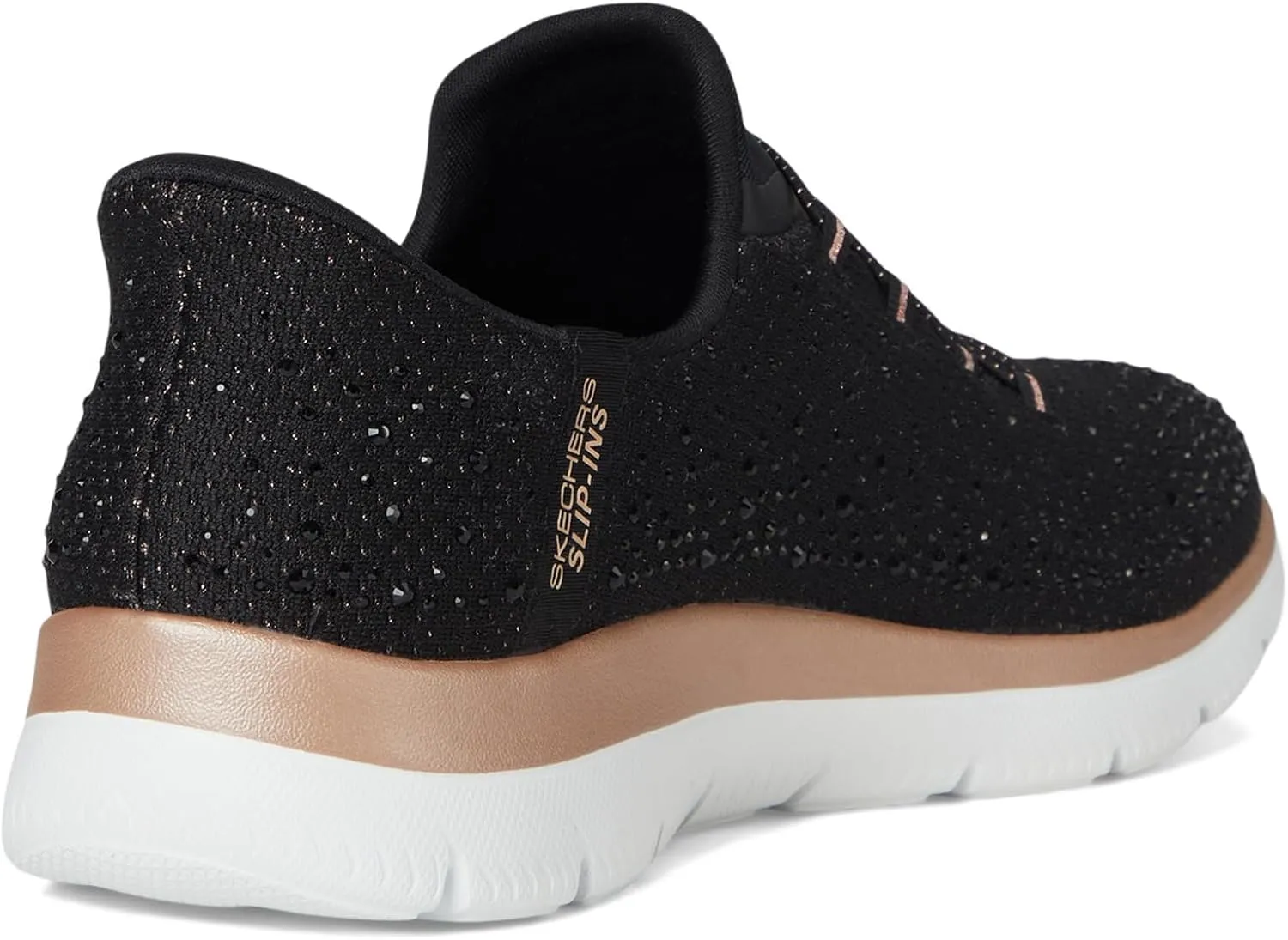 Skechers Women's Summits-Brilliant Shine Hands Free Slip-ins Sneaker