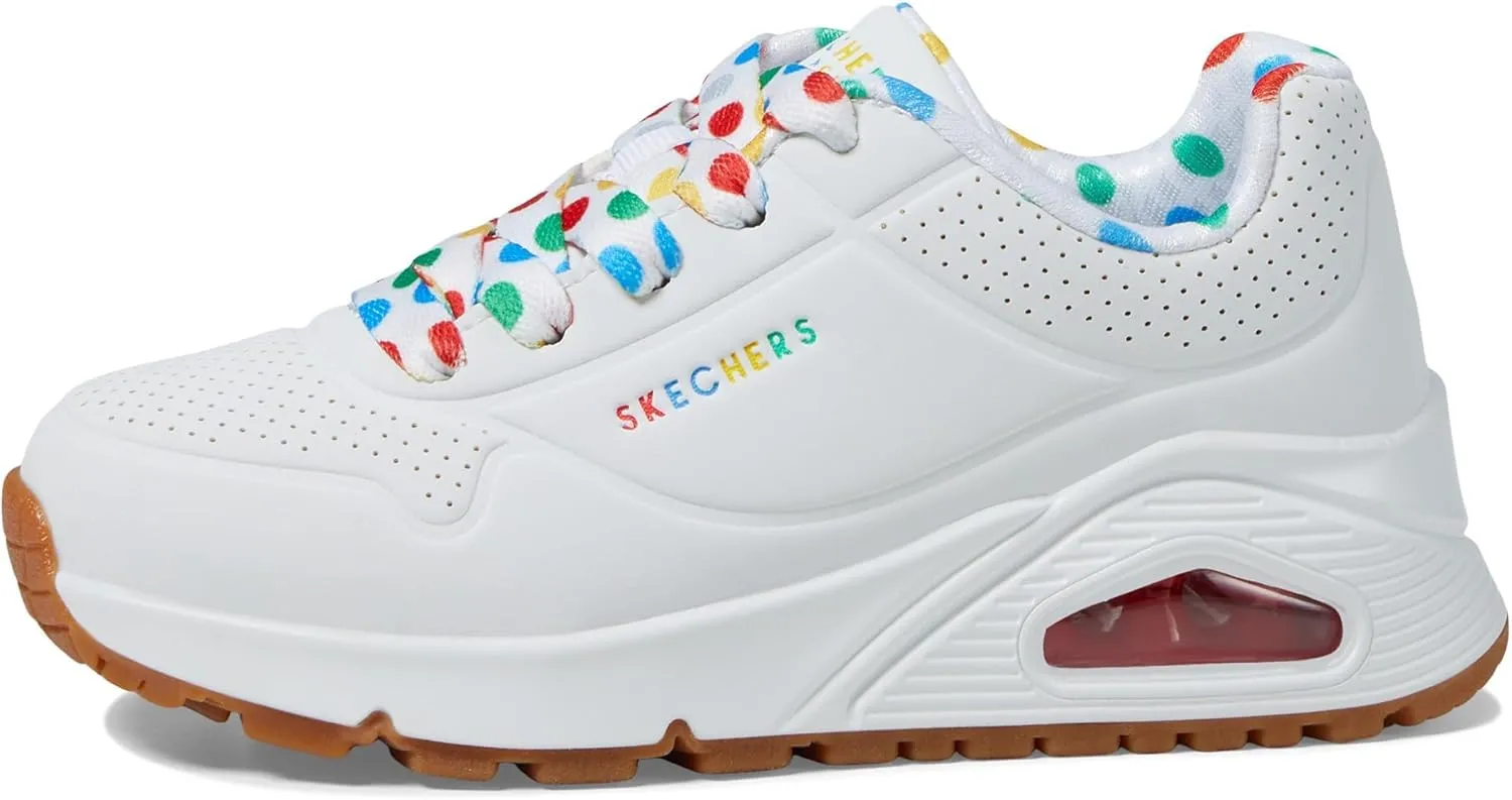 Skechers Women's Uno Gen1-Trendy Dotty Sneaker