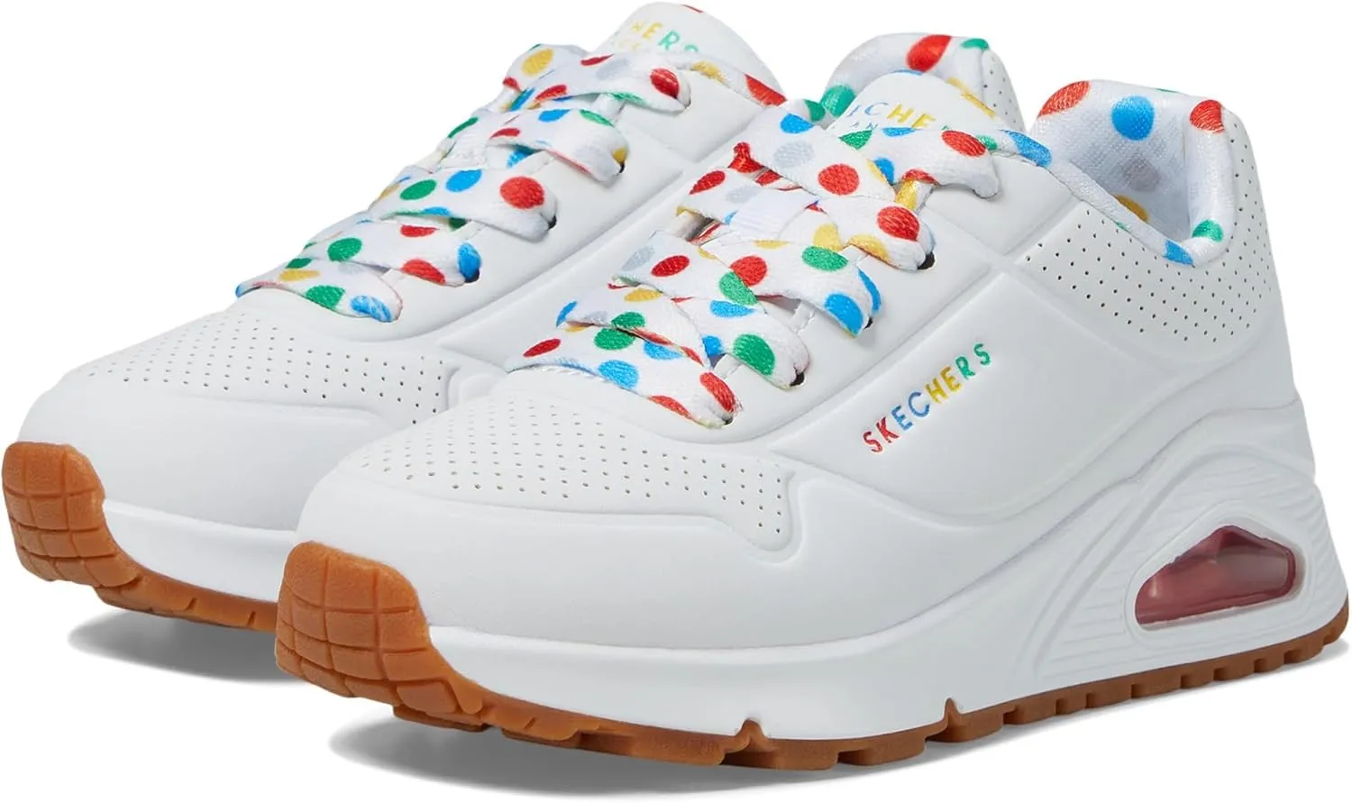 Skechers Women's Uno Gen1-Trendy Dotty Sneaker