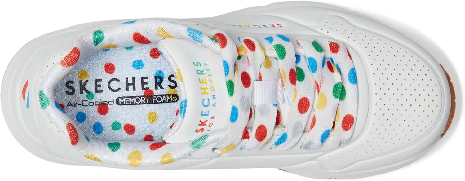 Skechers Women's Uno Gen1-Trendy Dotty Sneaker