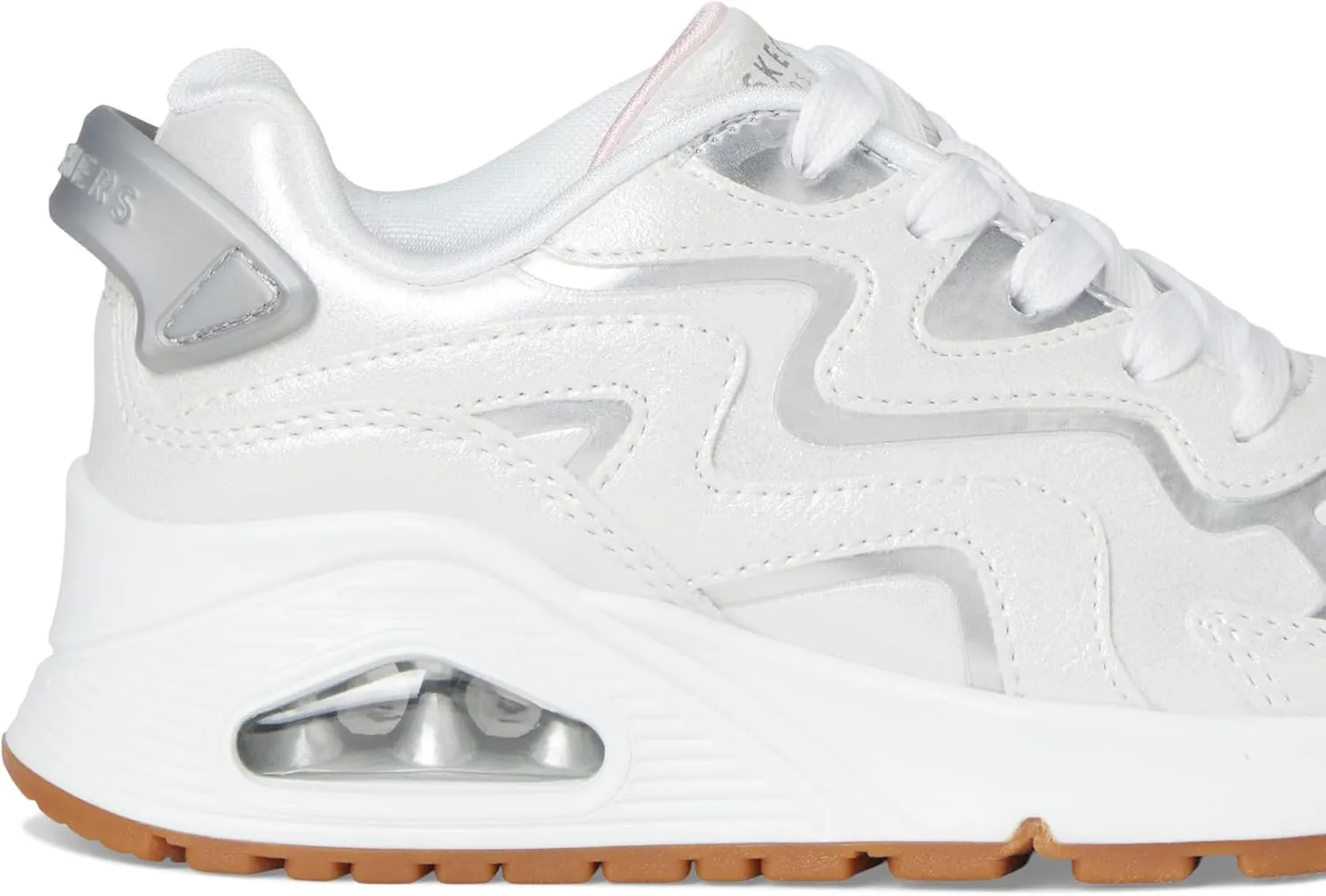 Skechers Women's Uno Generation 1-Wavy Shimmer 310322l (Little Big Kid) Sneaker