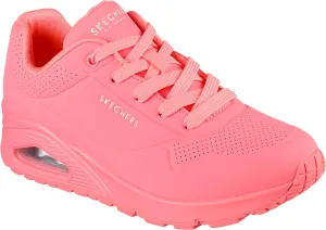 Skechers Women's Uno-Stand on Air Sneaker, Coral, 11