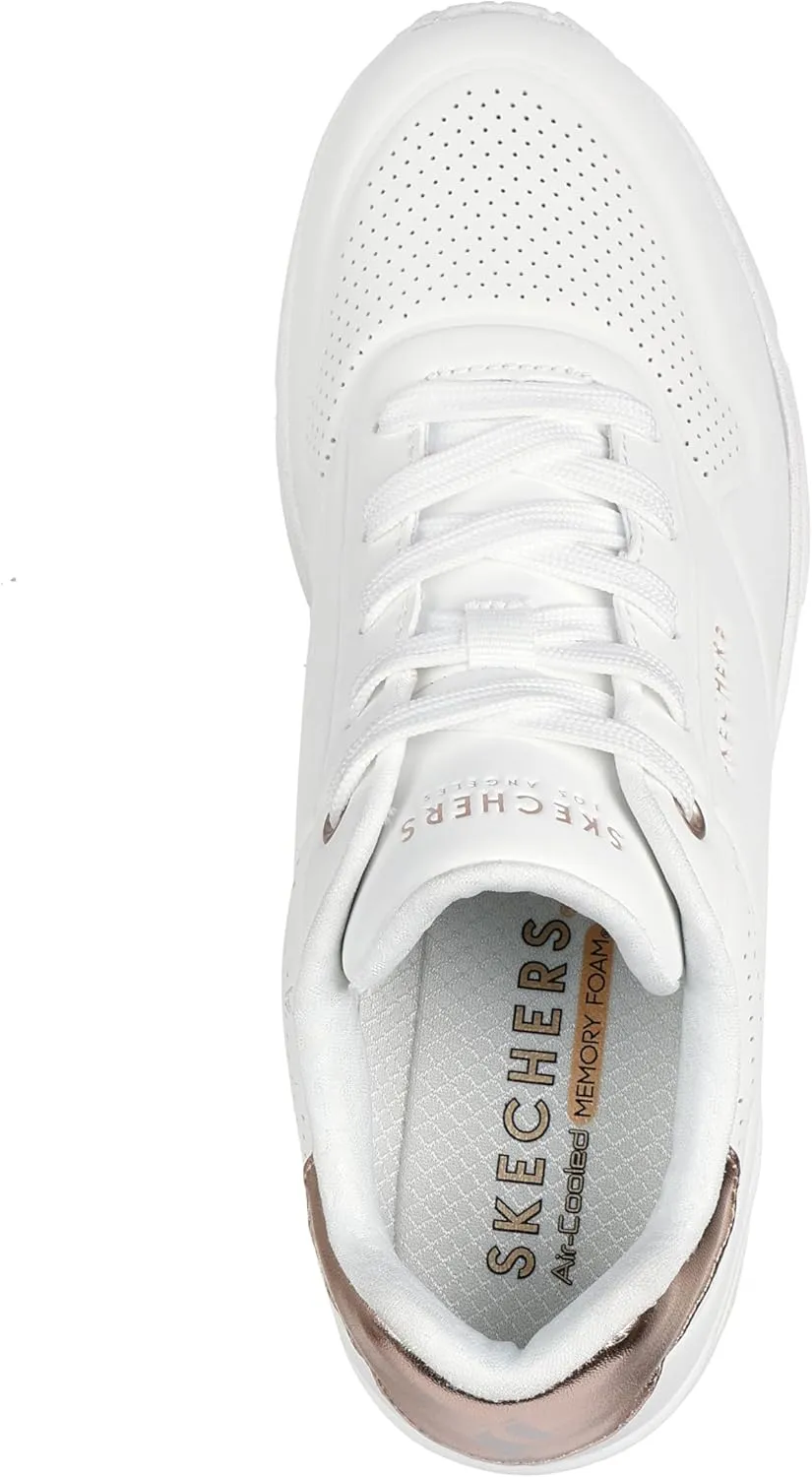 Skechers Women's Uno Wedge-Hi Steps Sneaker