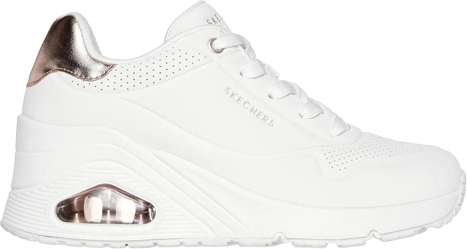 Skechers Women's Uno Wedge-Hi Steps Sneaker