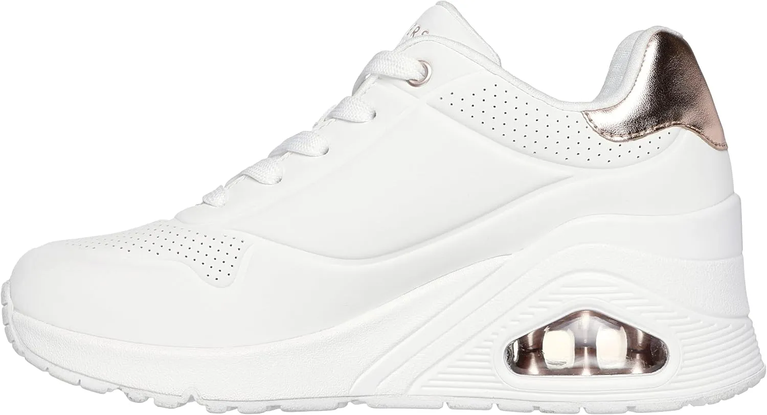 Skechers Women's Uno Wedge-Hi Steps Sneaker
