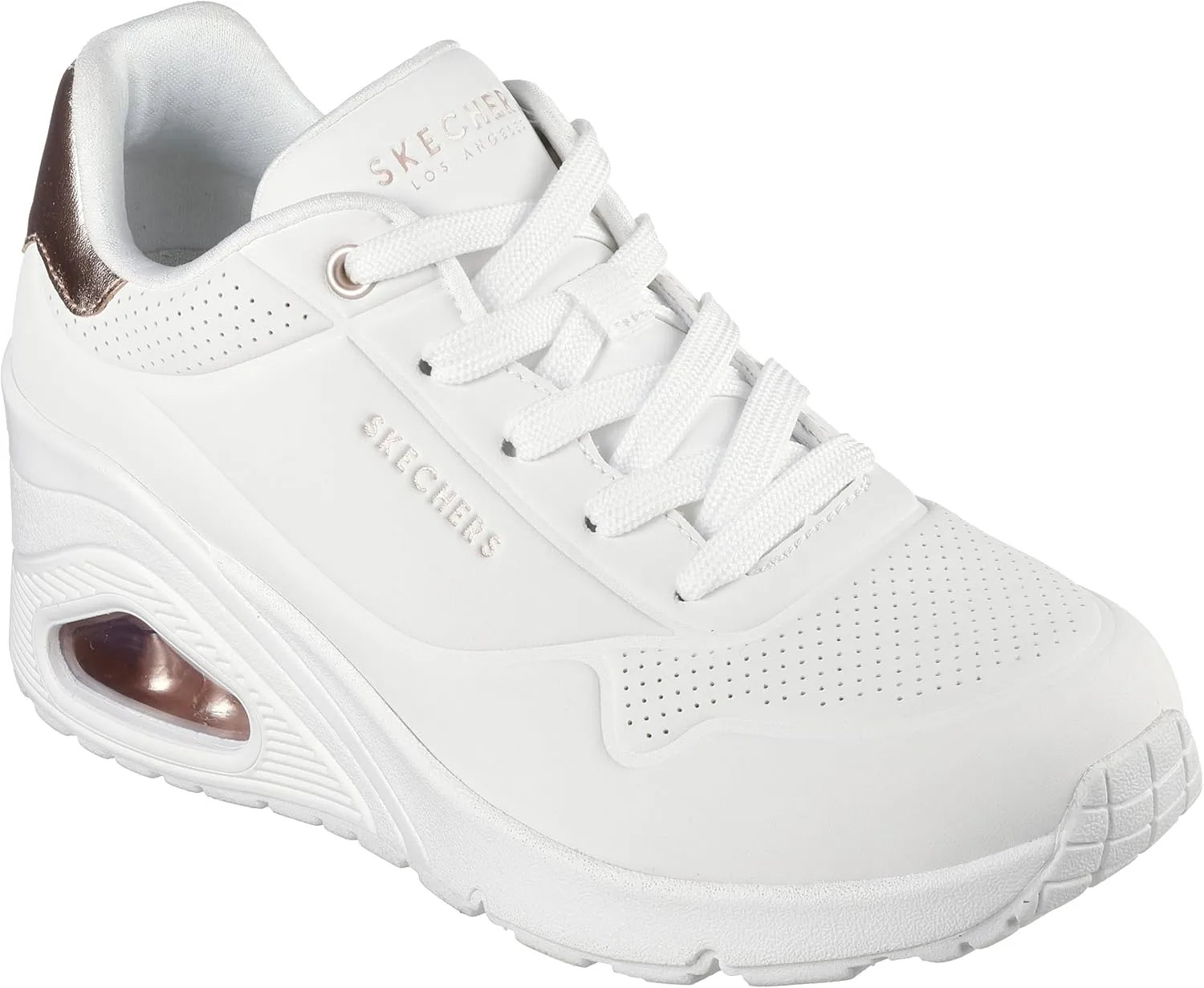 Skechers Women's Uno Wedge-Hi Steps Sneaker