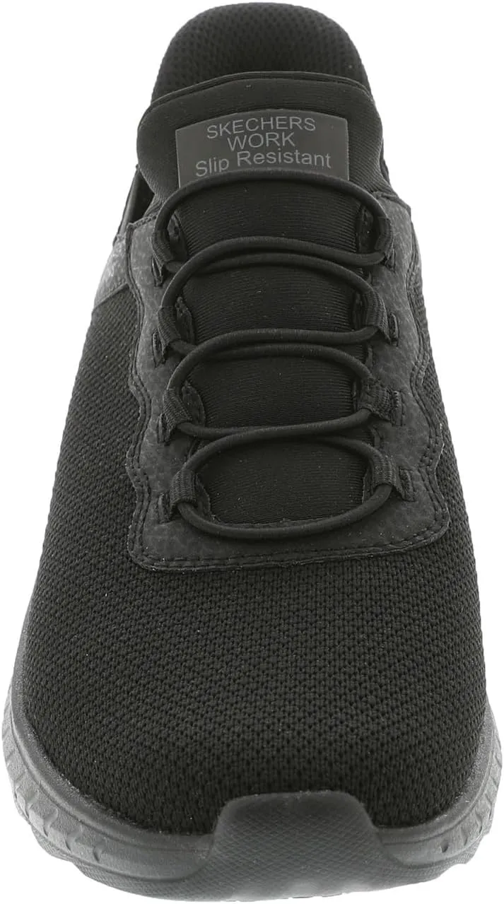 Skechers Women's Work Hands Free Slip Ins Squad Chaos Sr-Jasul Food Service Shoe