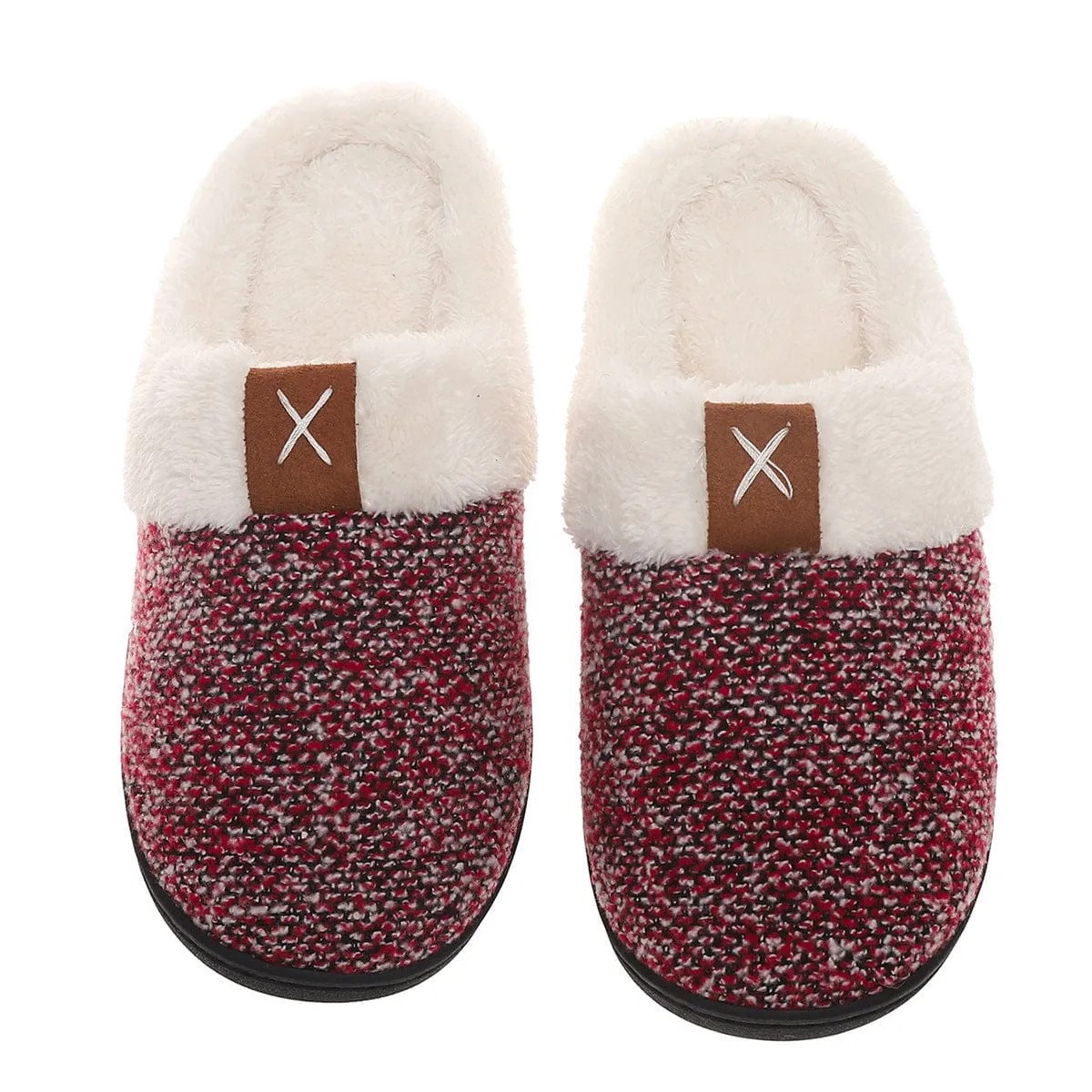 Slip-on Plush Slippers