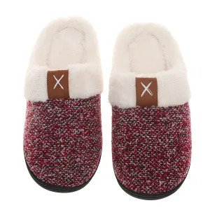 Slip-on Plush Slippers