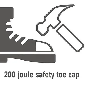 Slipbuster Safety Lace Up Black 45