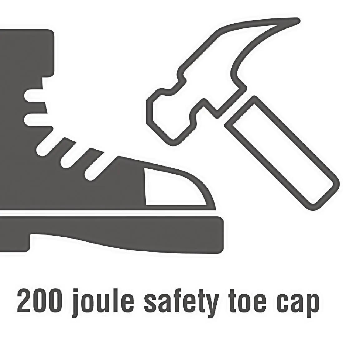 Slipbuster Safety Lace Up Black 45