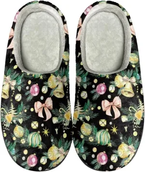 Slippers for Women Men, Foldable and Portable Women's Slippers Slip-on Cozy House Shoes for Home Indoor