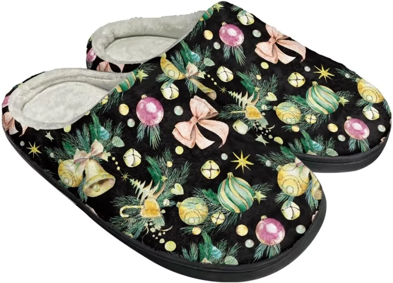 Slippers for Women Men, Foldable and Portable Women's Slippers Slip-on Cozy House Shoes for Home Indoor