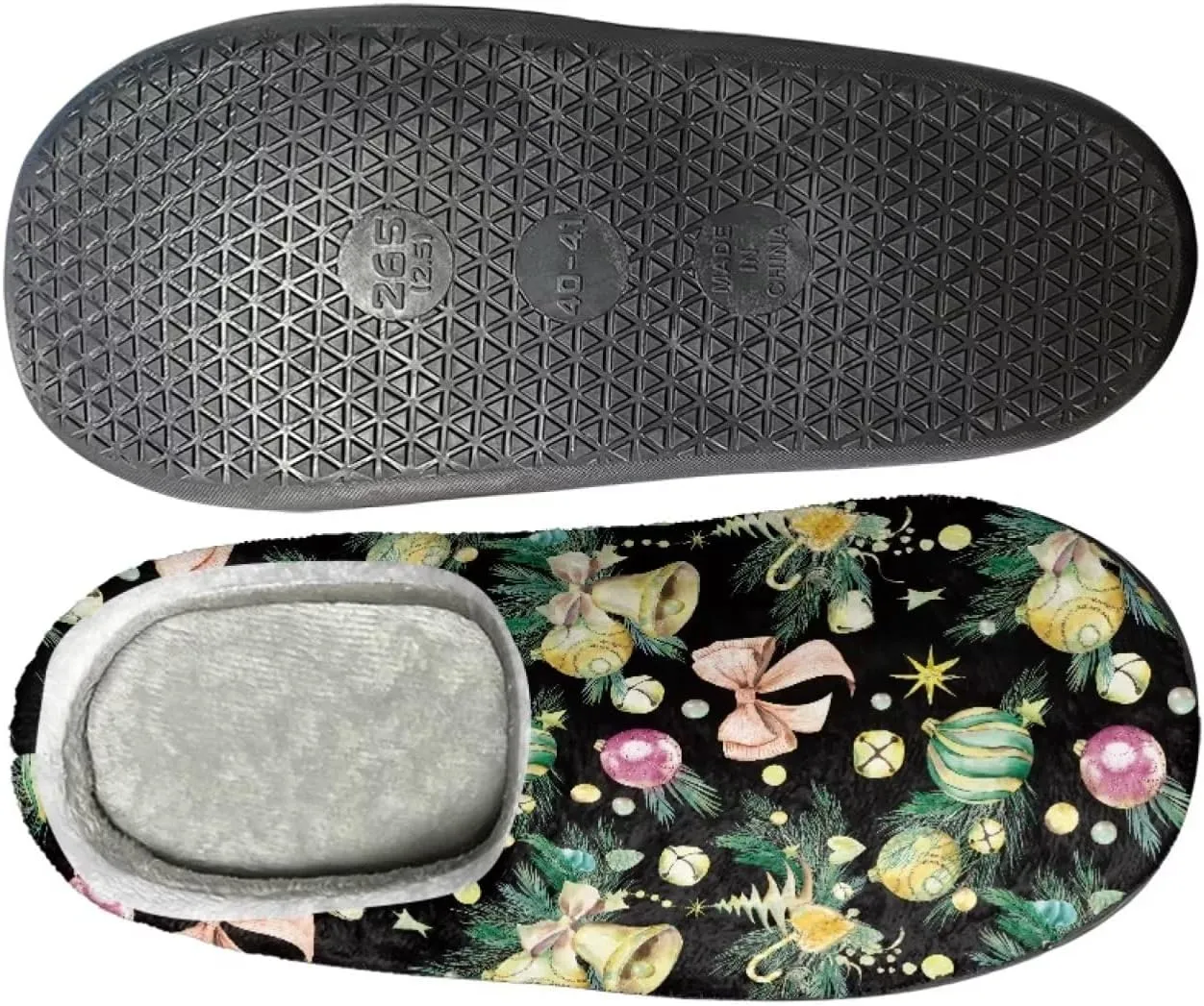 Slippers for Women Men, Foldable and Portable Women's Slippers Slip-on Cozy House Shoes for Home Indoor