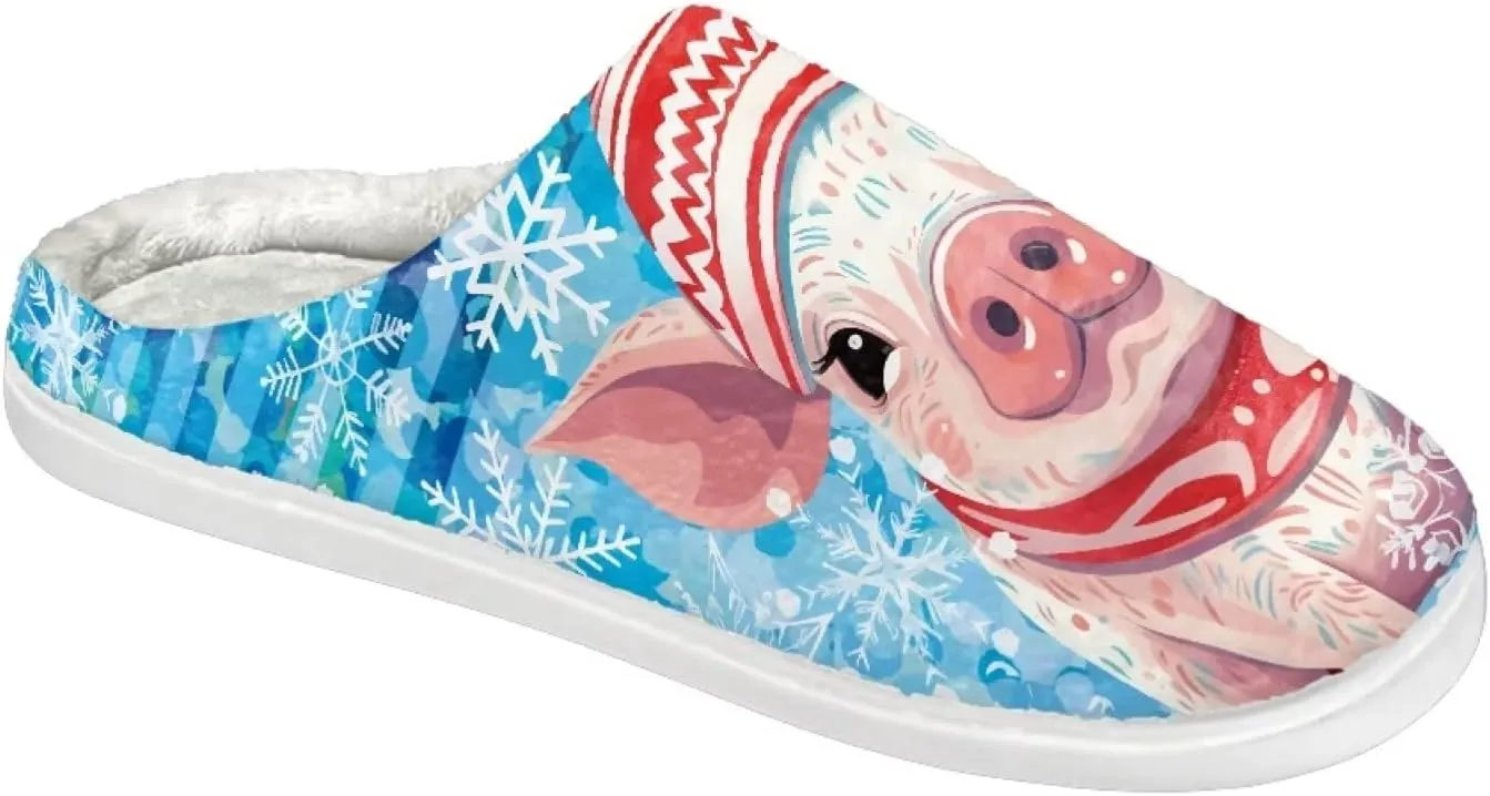 Slippers for Women Men, Foldable and Portable Women's Slippers Slip-on Cozy House Shoes for Home Indoor