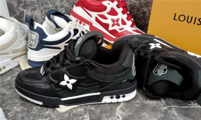 SNEAKER Interactive WHITE LOUIS VUITTON Hot item BLACK LV SKATE