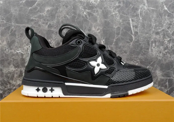 SNEAKER Interactive WHITE LOUIS VUITTON Hot item BLACK LV SKATE