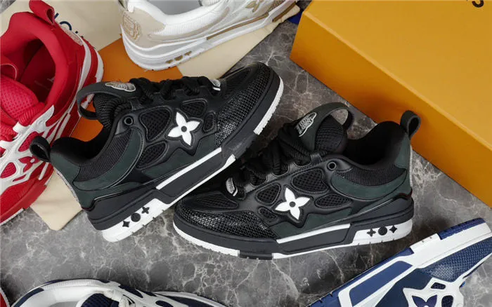 SNEAKER Interactive WHITE LOUIS VUITTON Hot item BLACK LV SKATE