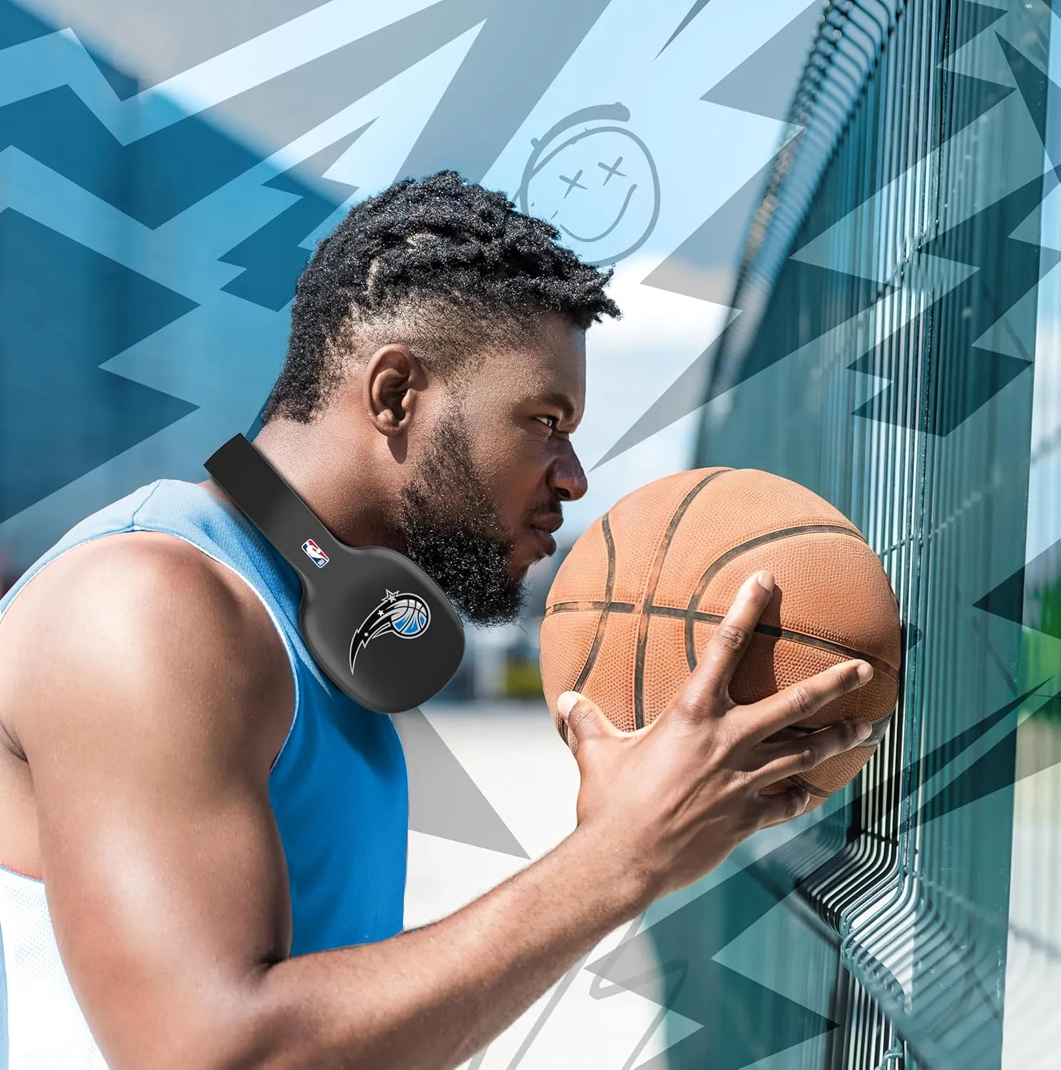 SOAR NBA Wireless Over The Ear Bluetooth Headphones
