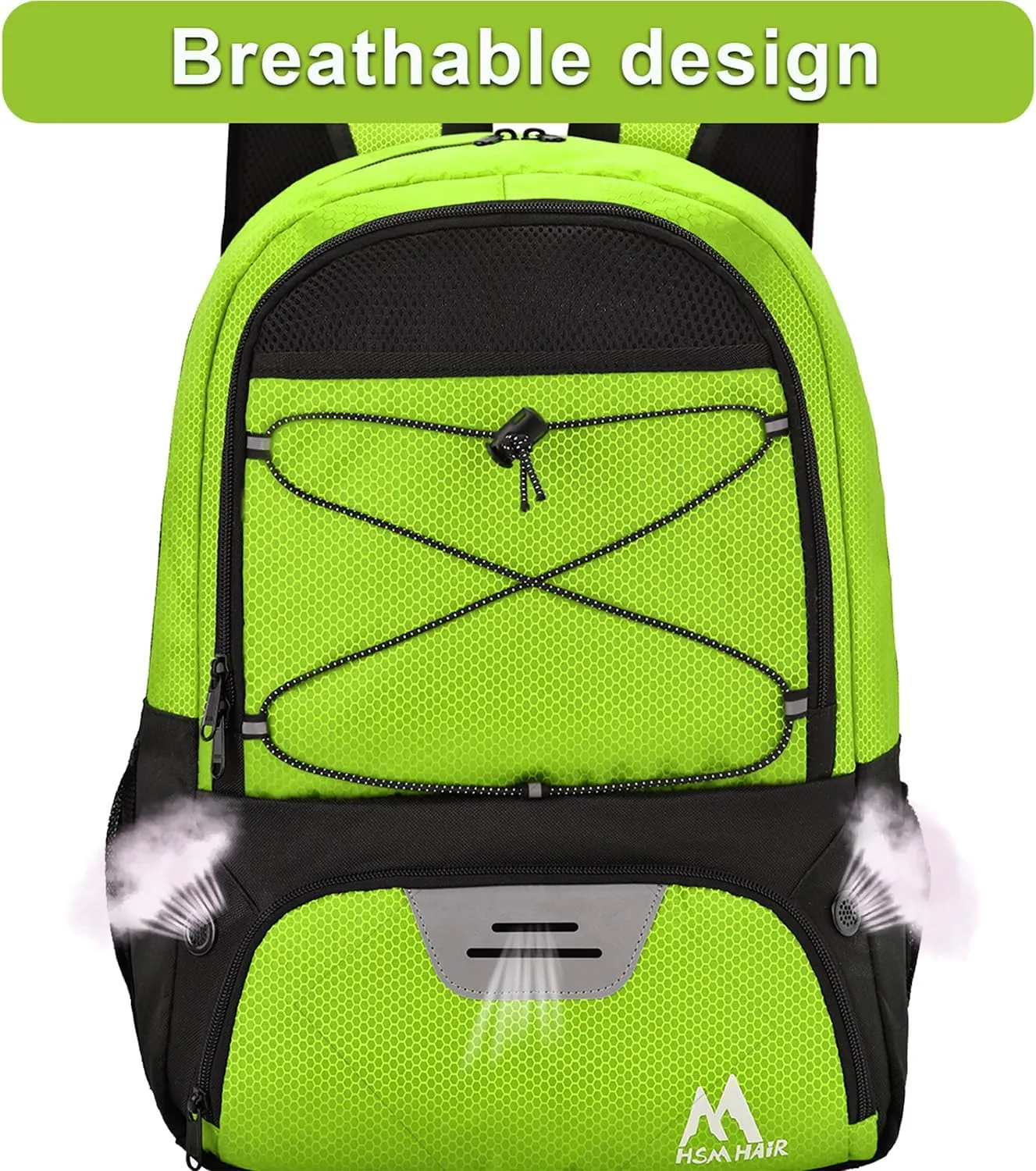 Soccer Bag-Soccer Backpack&Backpack for&Football Volleyball& Basketball,with Ball Compartment and Training Package